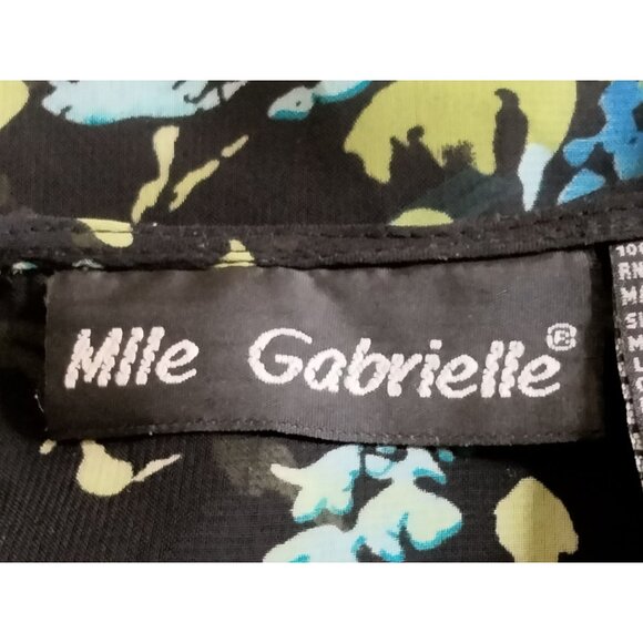 Mlle Gabrielle Womens Sheer Floral Dress & Jacket 2-Piece Set Size 22W - Picture 13 of 14